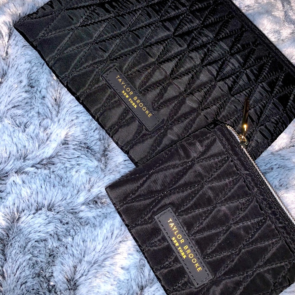 Matching coin pouch plus makeup bag brand new